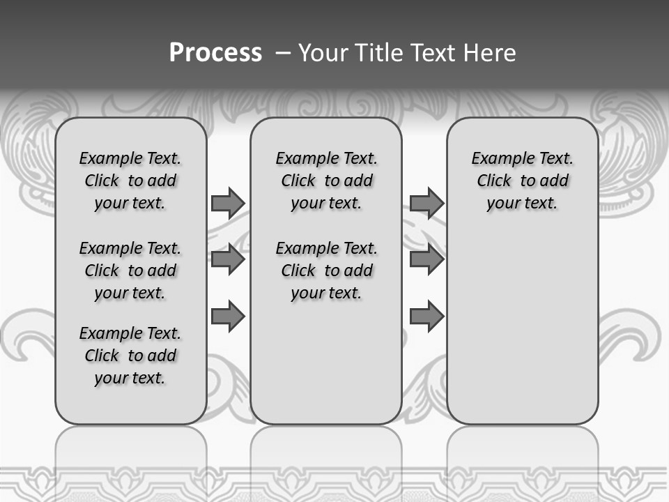 Emblem Heading Palace PowerPoint Template