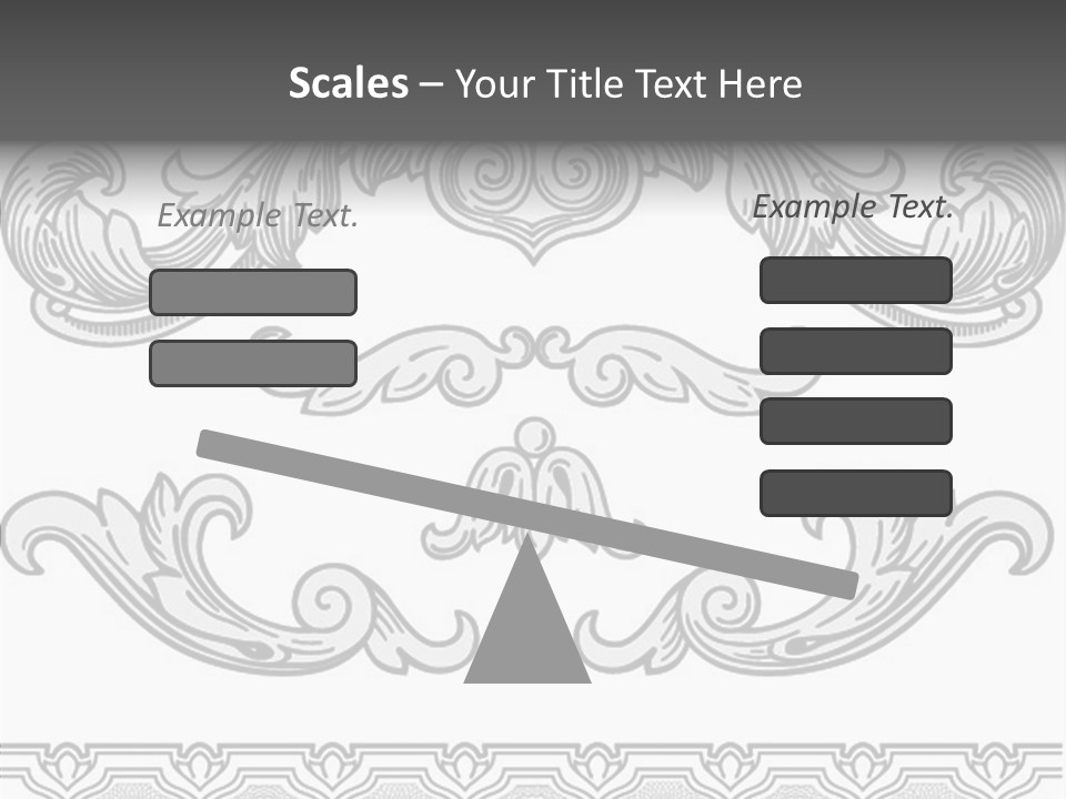 Emblem Heading Palace PowerPoint Template
