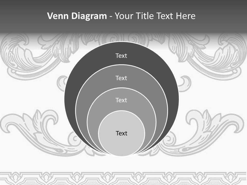 Emblem Heading Palace PowerPoint Template