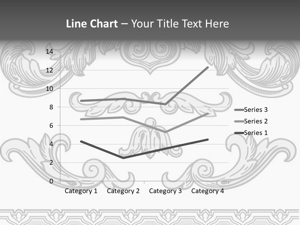 Emblem Heading Palace PowerPoint Template