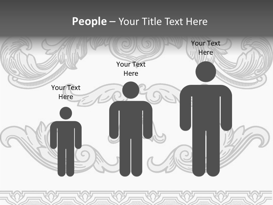 Emblem Heading Palace PowerPoint Template