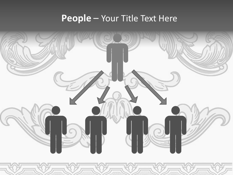 Emblem Heading Palace PowerPoint Template