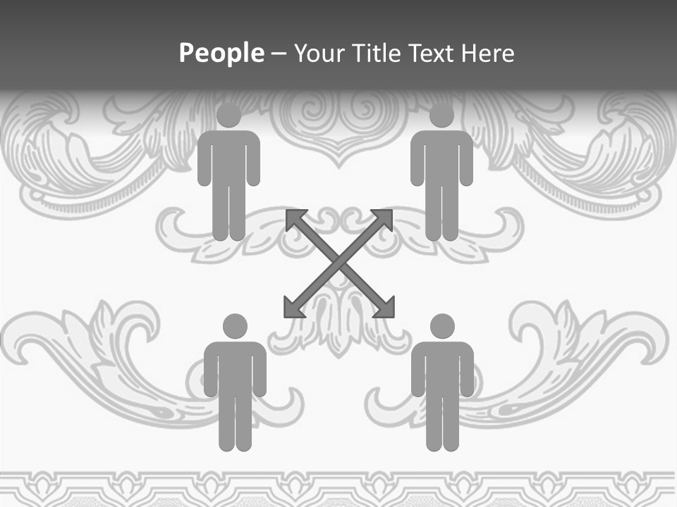 Emblem Heading Palace PowerPoint Template