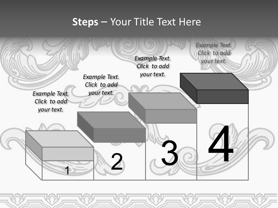 Emblem Heading Palace PowerPoint Template