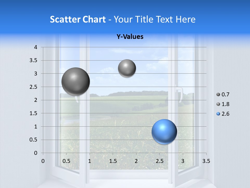 Open Window Interior PowerPoint Template
