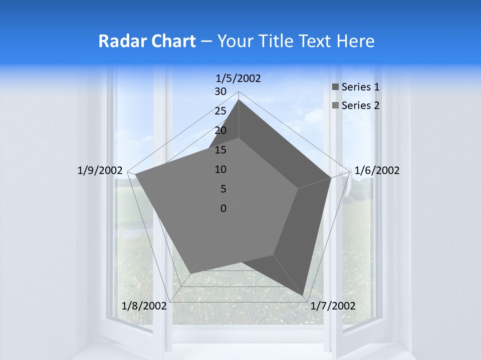 Open Window Interior PowerPoint Template