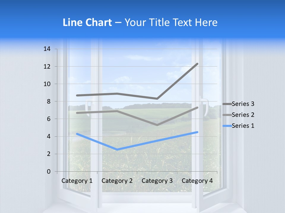 Open Window Interior PowerPoint Template