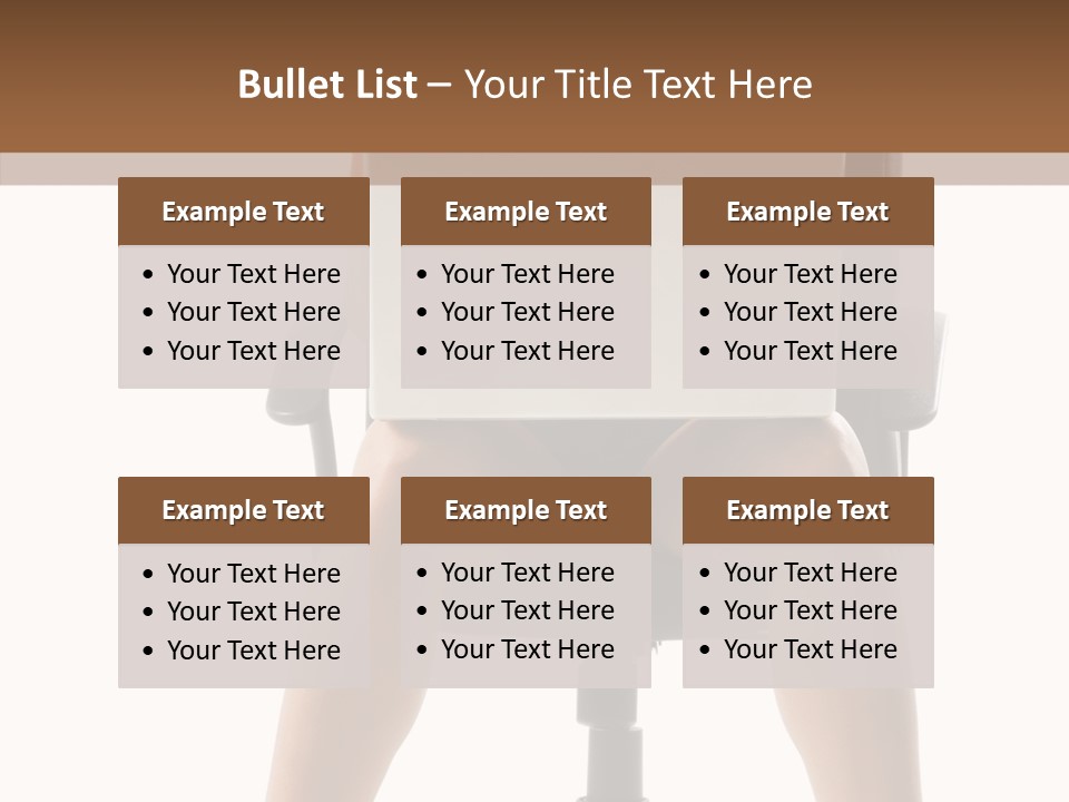 Attractive Y Collar PowerPoint Template