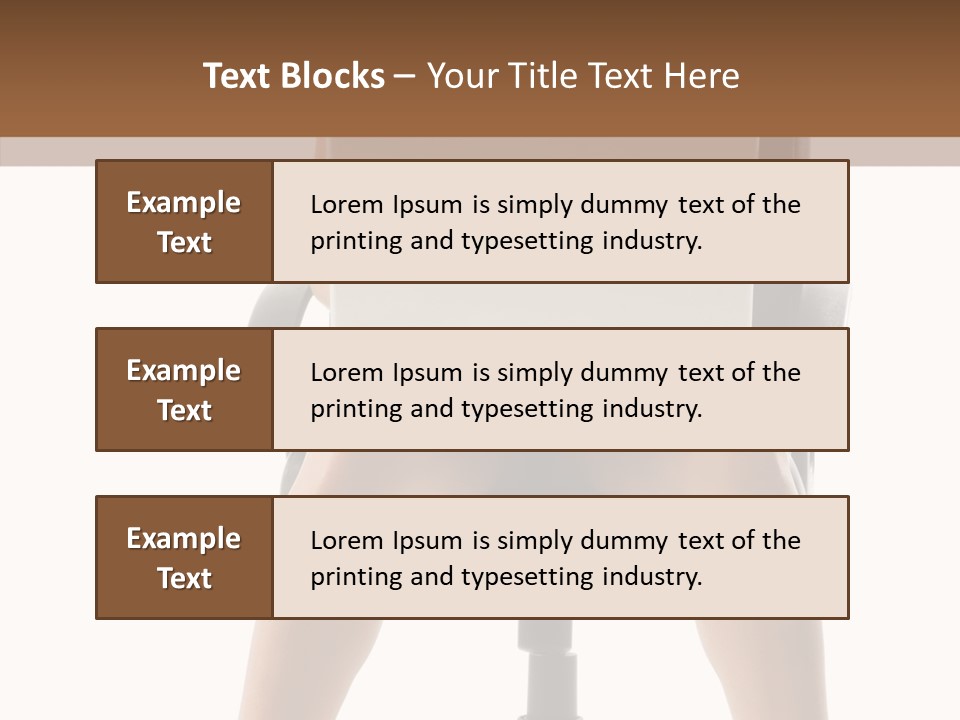 Attractive Y Collar PowerPoint Template