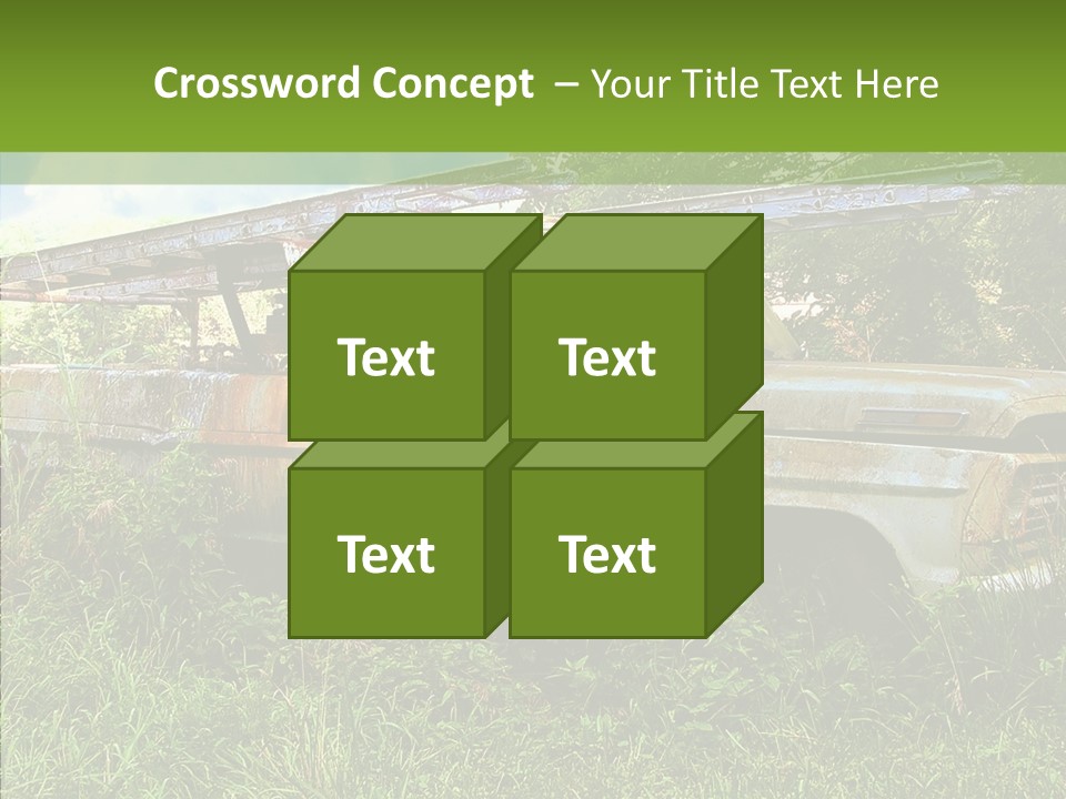 Vines Grave Transportation PowerPoint Template