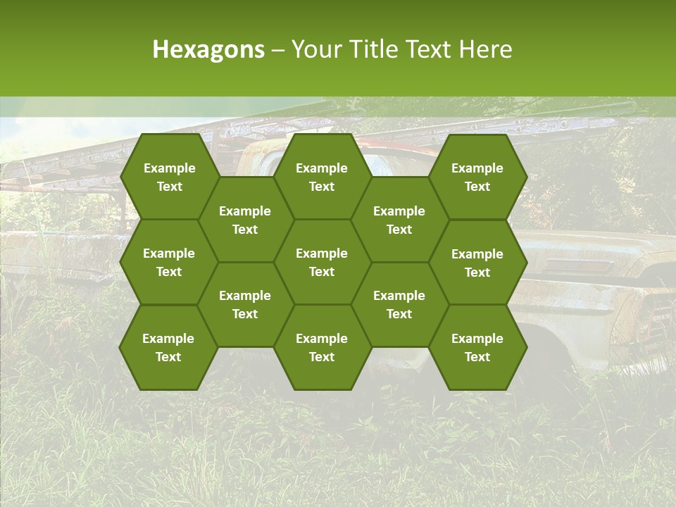 Vines Grave Transportation PowerPoint Template