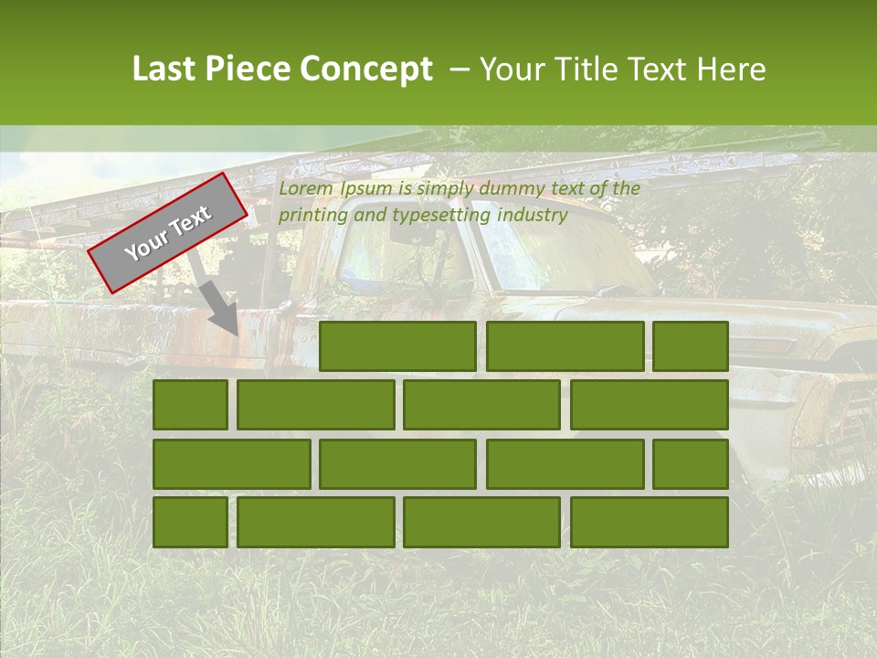 Vines Grave Transportation PowerPoint Template