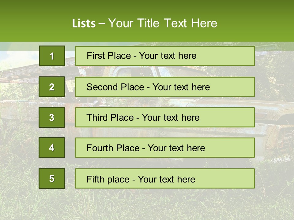 Vines Grave Transportation PowerPoint Template