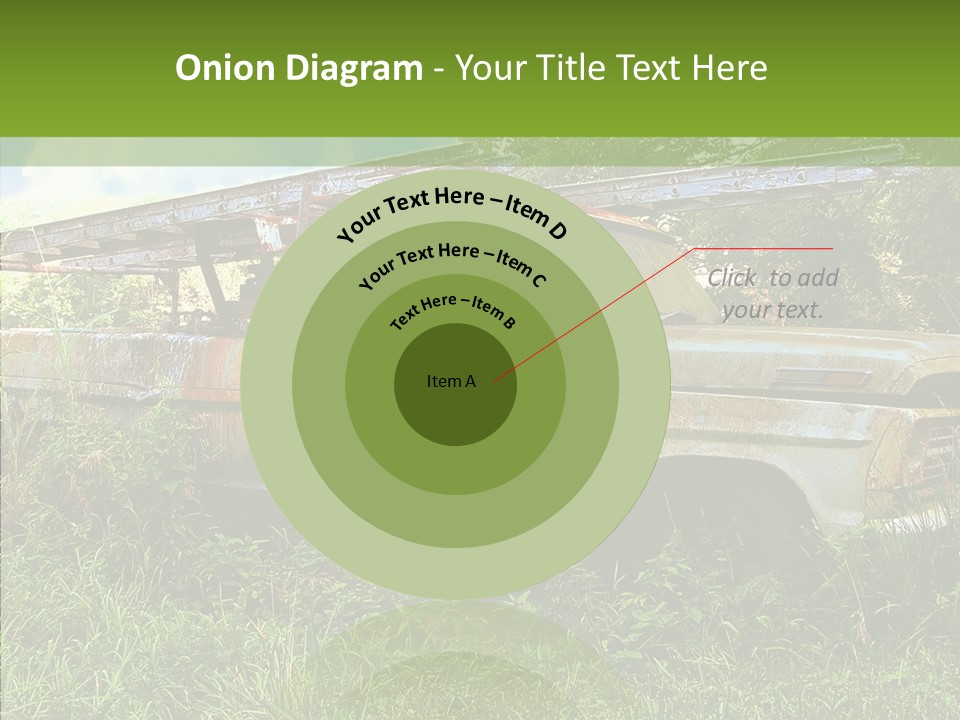 Vines Grave Transportation PowerPoint Template