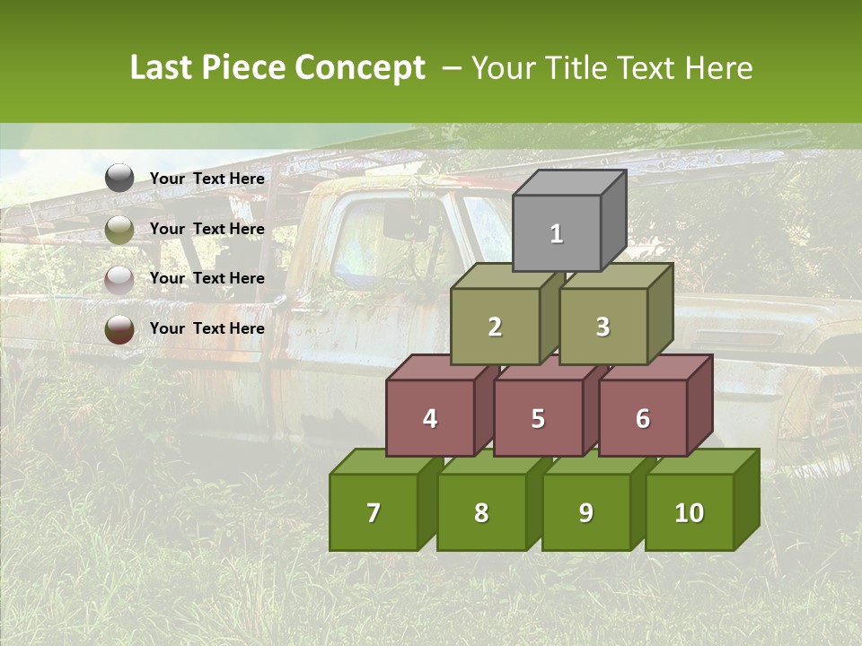 Vines Grave Transportation PowerPoint Template
