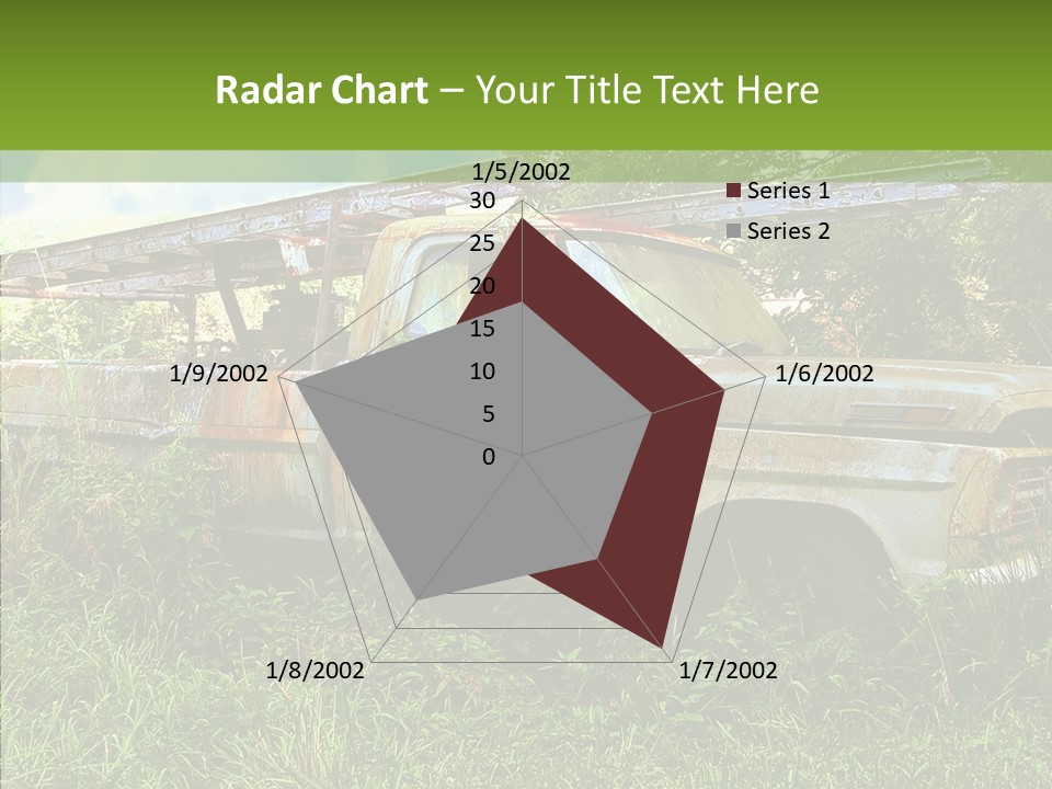 Vines Grave Transportation PowerPoint Template