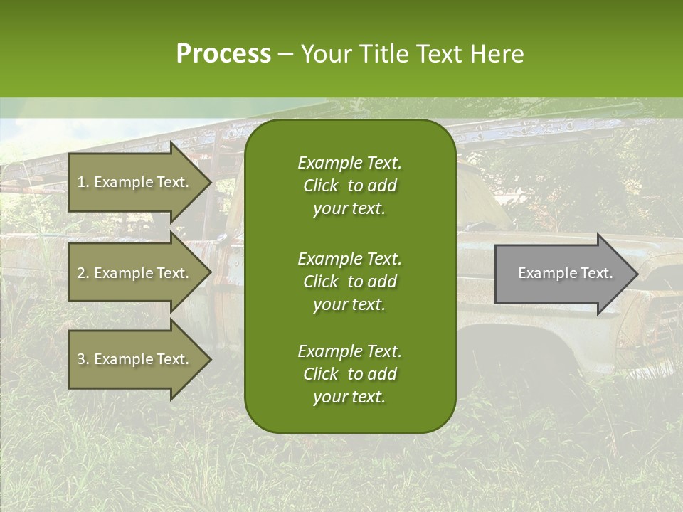 Vines Grave Transportation PowerPoint Template