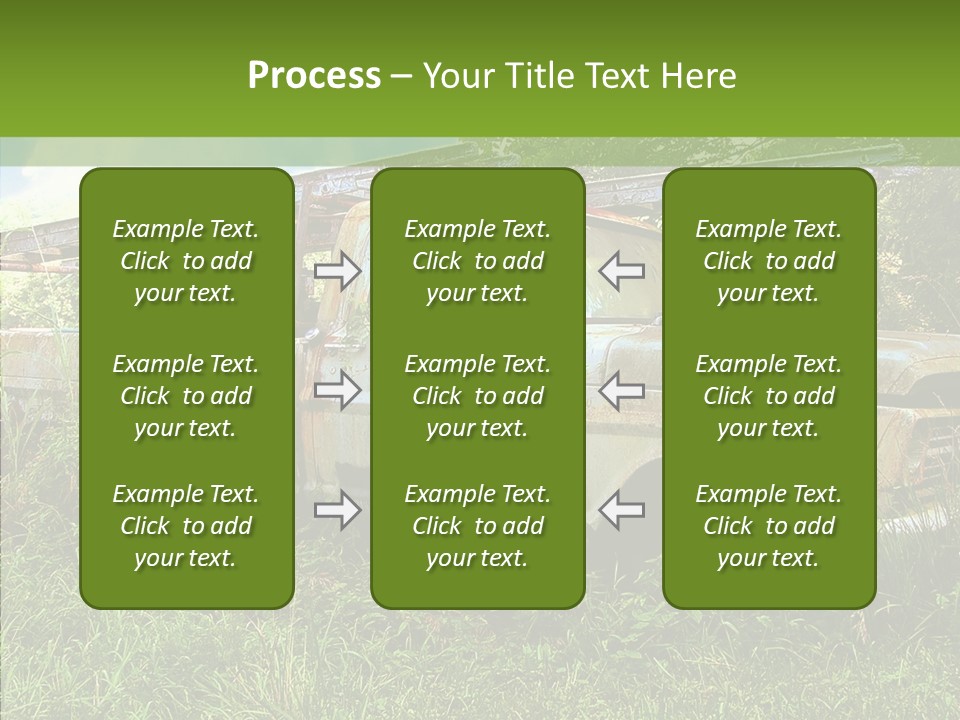 Vines Grave Transportation PowerPoint Template