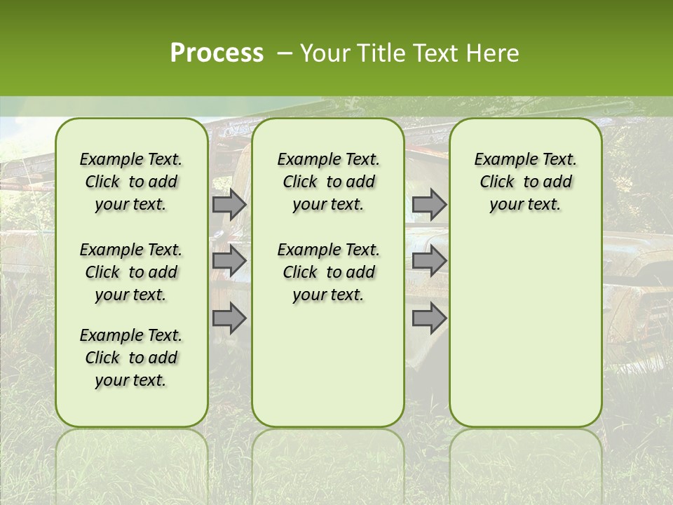 Vines Grave Transportation PowerPoint Template