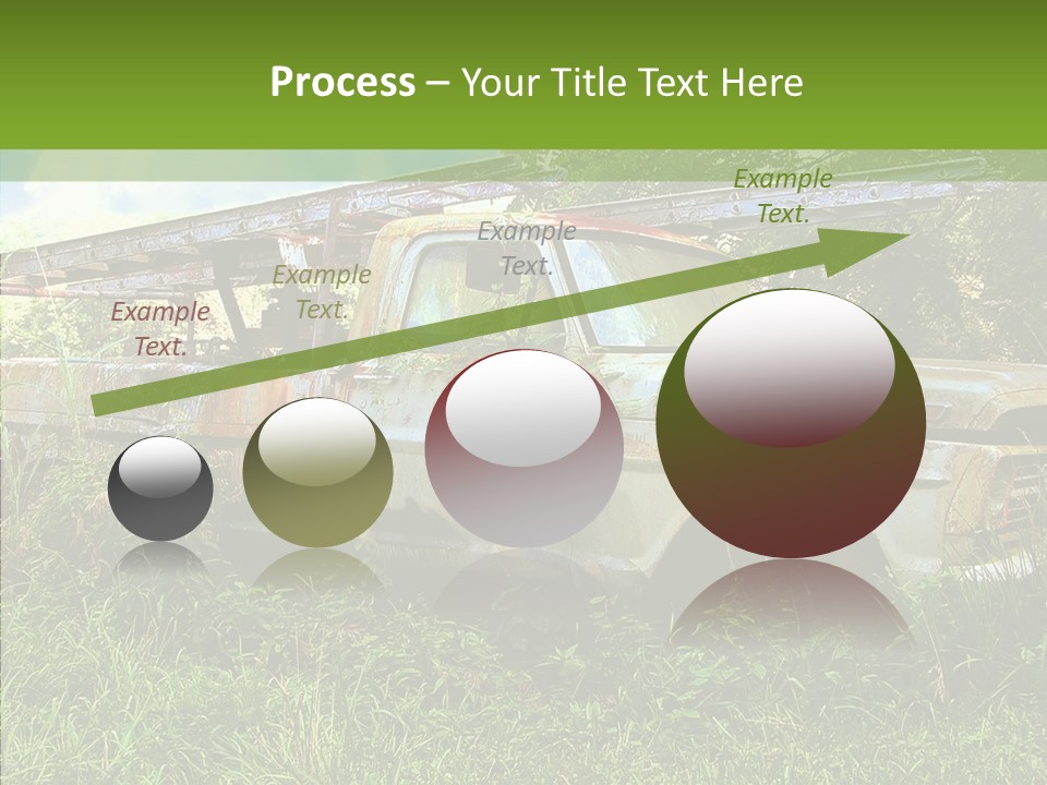 Vines Grave Transportation PowerPoint Template