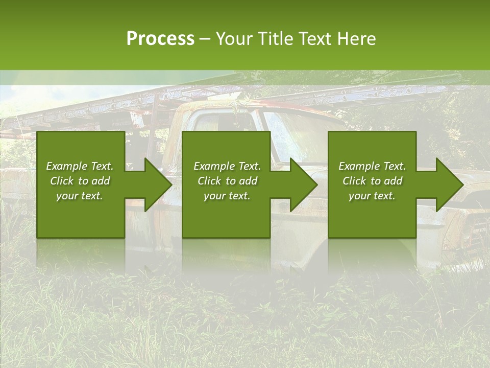 Vines Grave Transportation PowerPoint Template