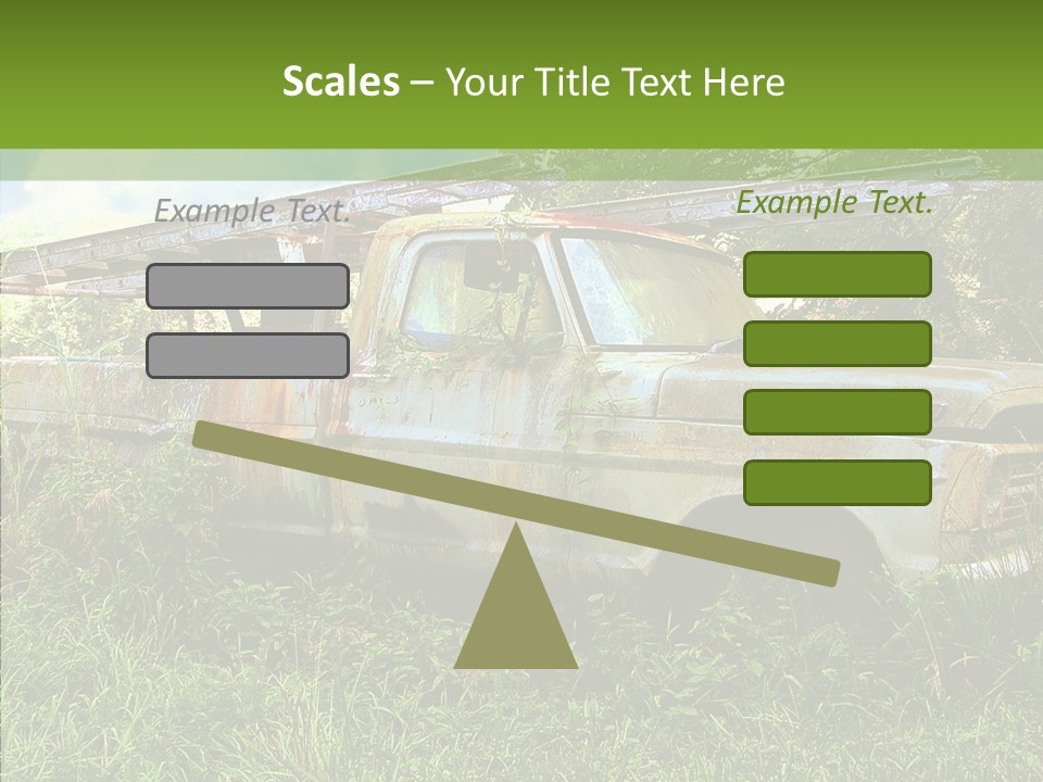 Vines Grave Transportation PowerPoint Template