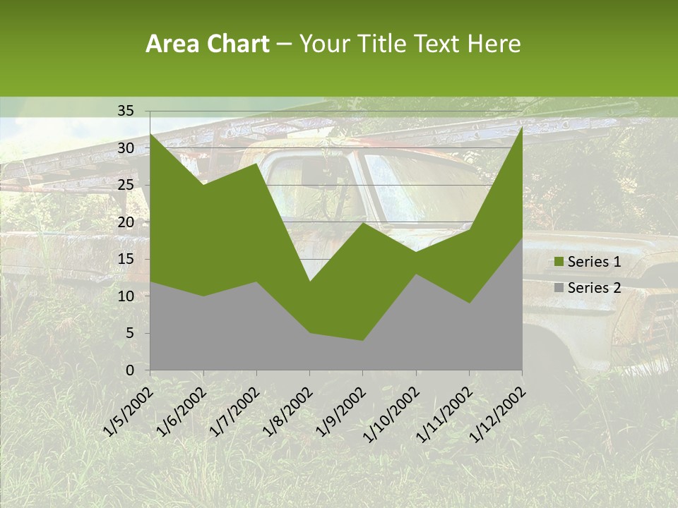 Vines Grave Transportation PowerPoint Template