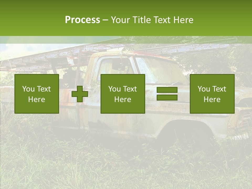 Vines Grave Transportation PowerPoint Template