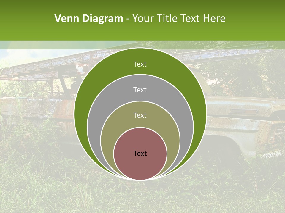 Vines Grave Transportation PowerPoint Template