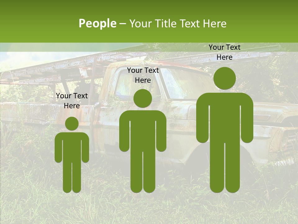 Vines Grave Transportation PowerPoint Template