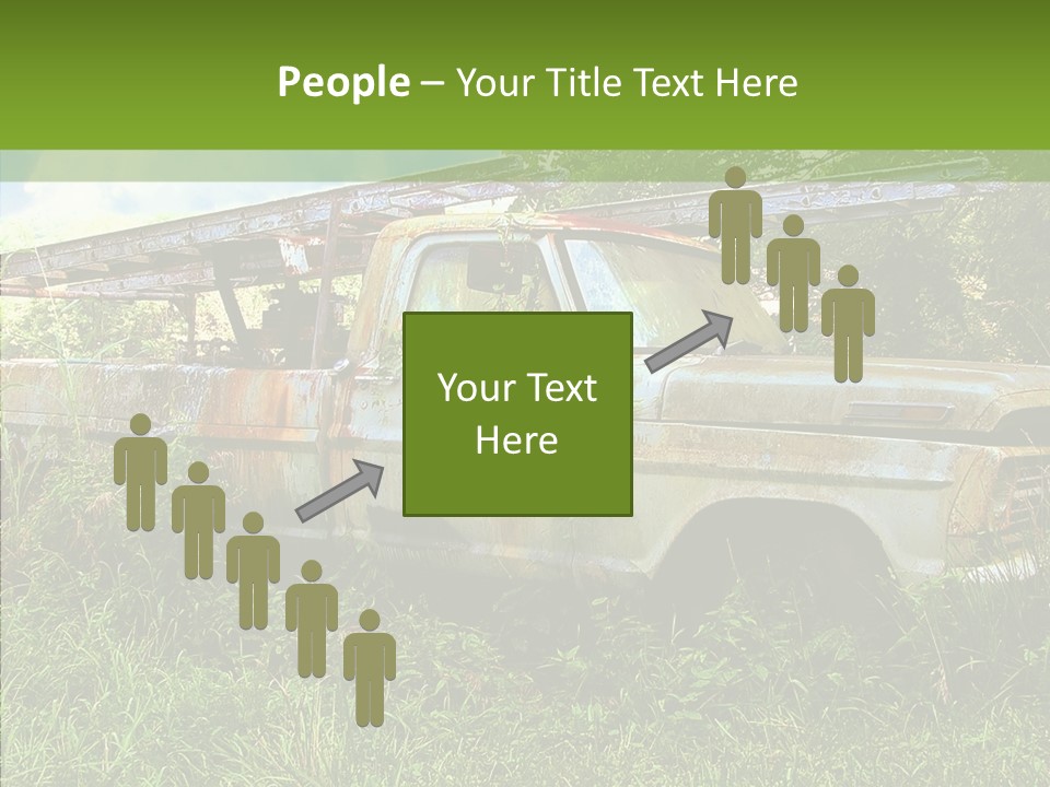 Vines Grave Transportation PowerPoint Template