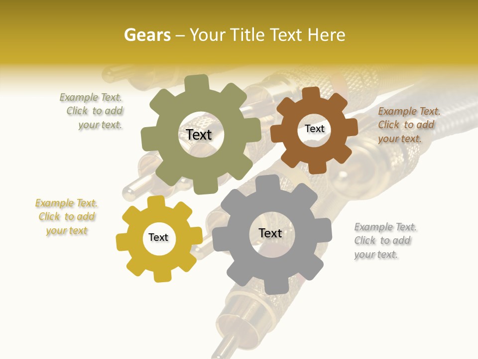 Video Television Audio PowerPoint Template