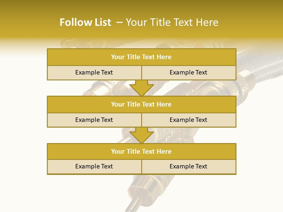 Video Television Audio PowerPoint Template