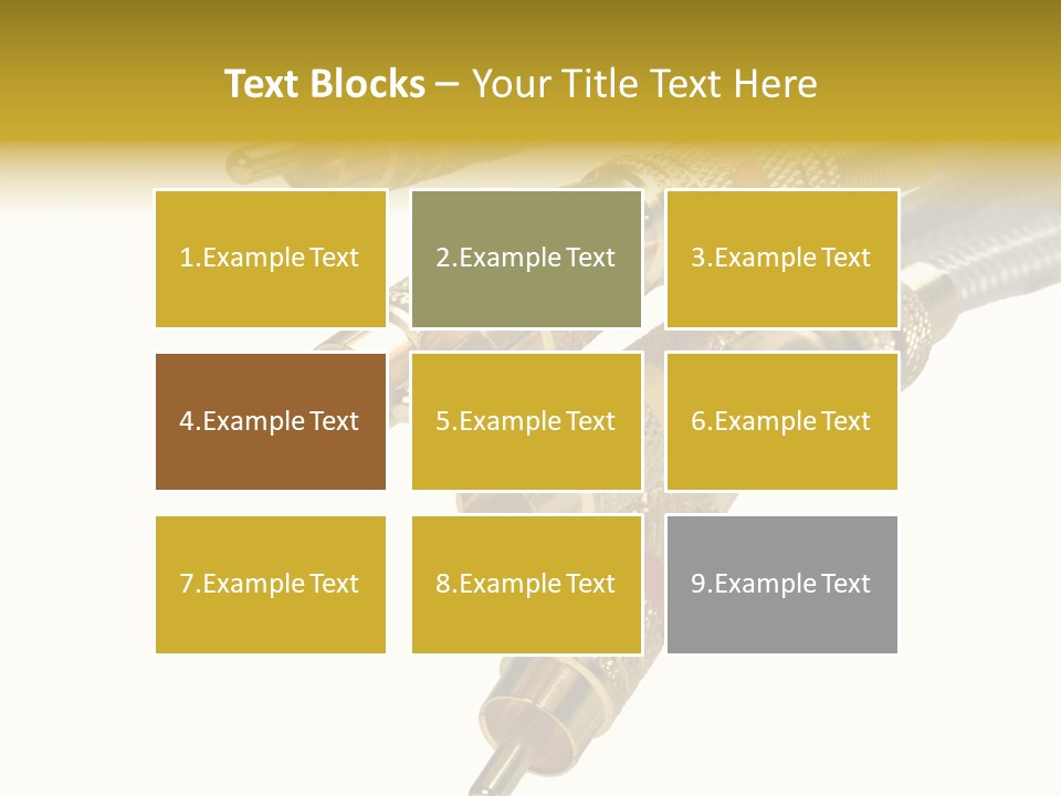Video Television Audio PowerPoint Template