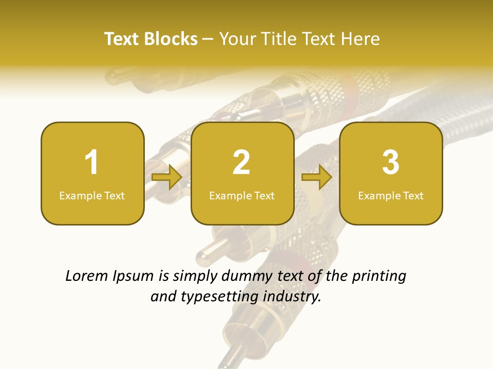 Video Television Audio PowerPoint Template