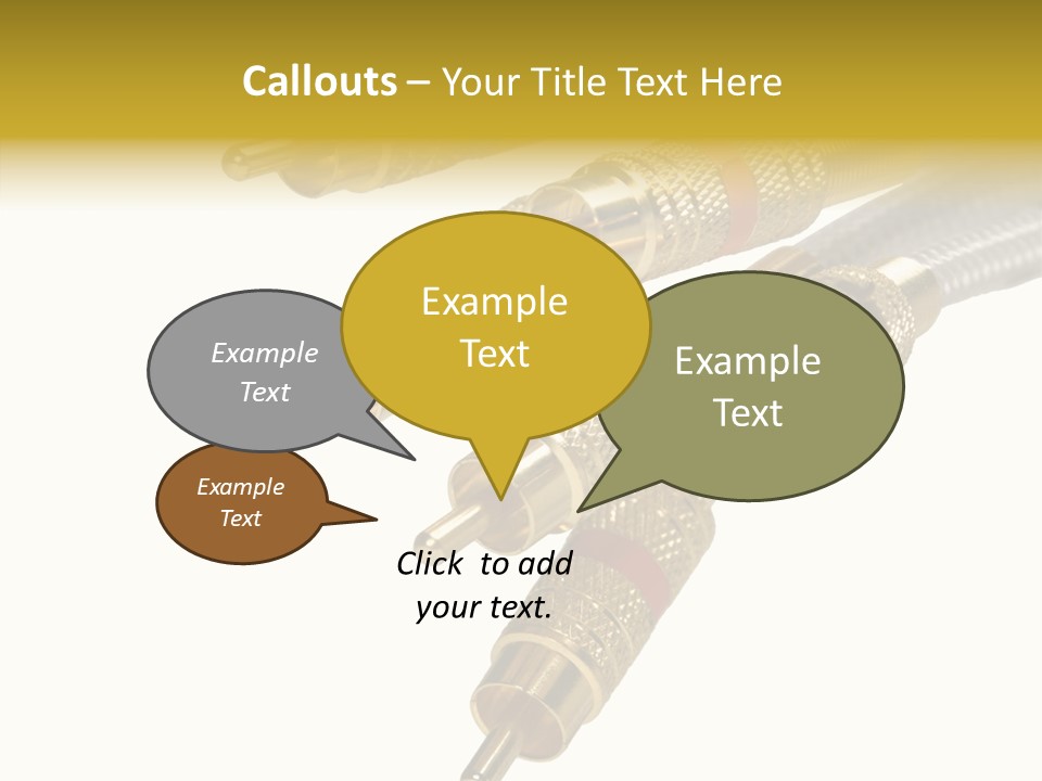 Video Television Audio PowerPoint Template
