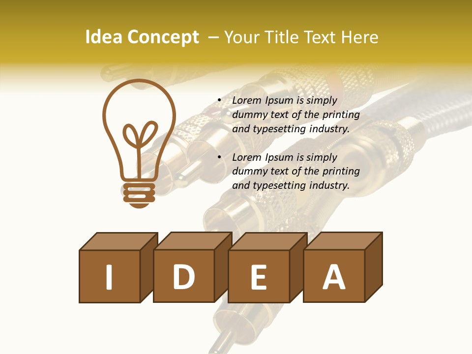 Video Television Audio PowerPoint Template
