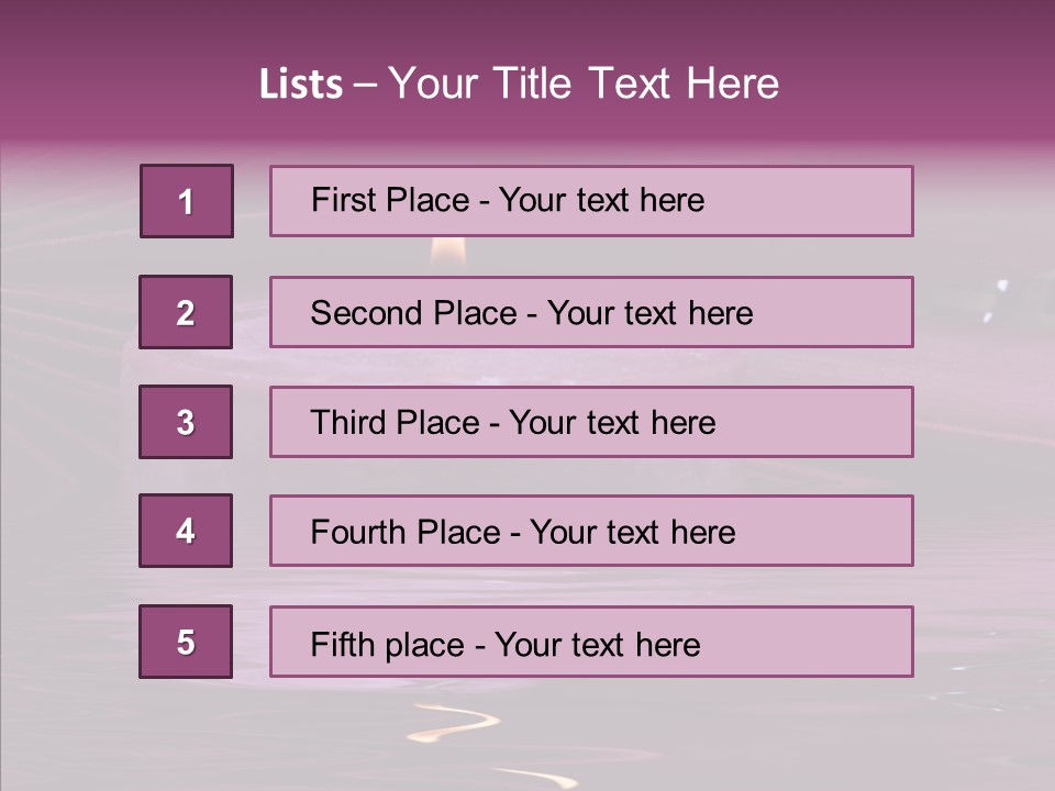 Body Massage Lit PowerPoint Template