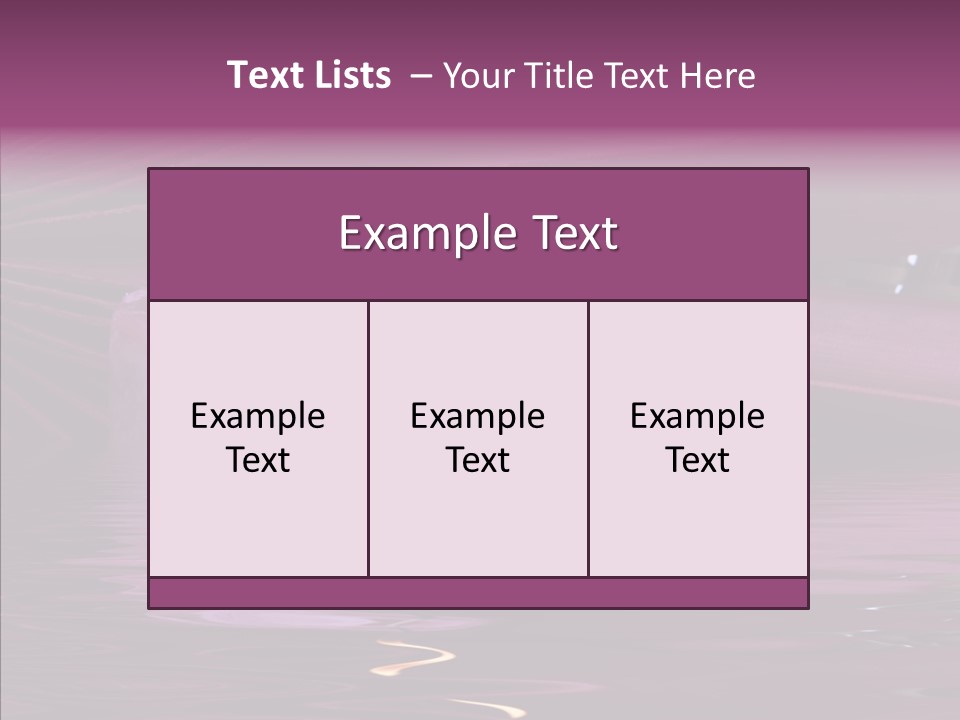 Body Massage Lit PowerPoint Template