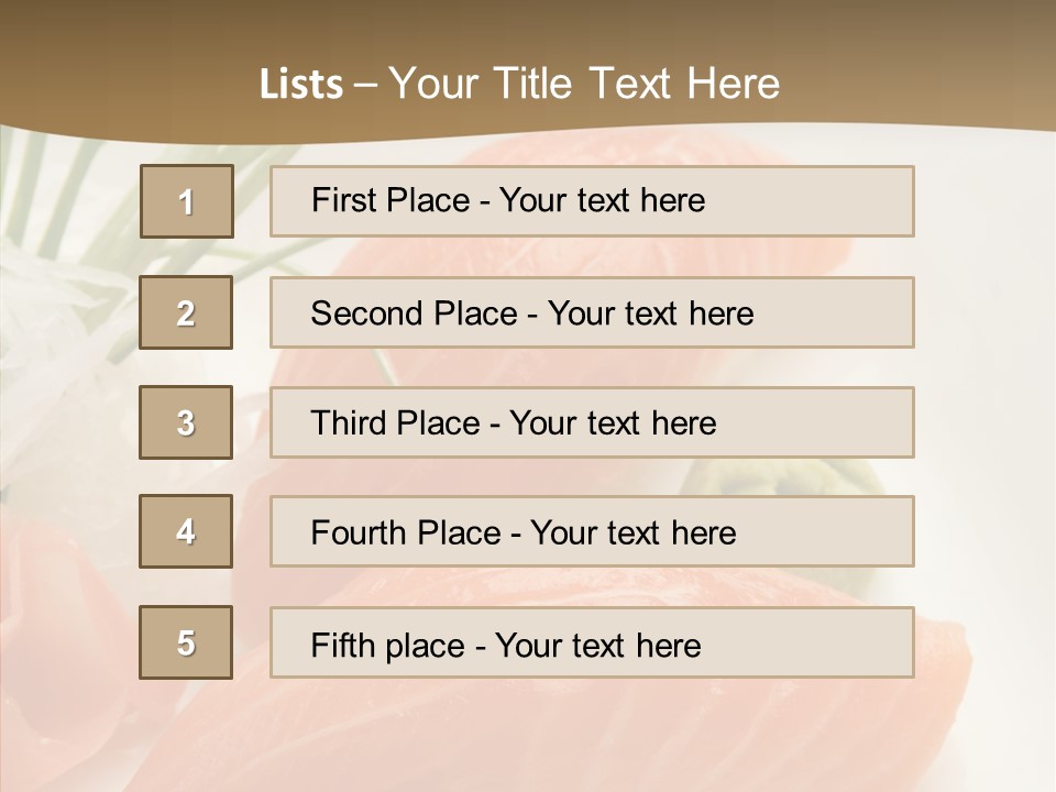 Ethnic Close Up Restaurant PowerPoint Template