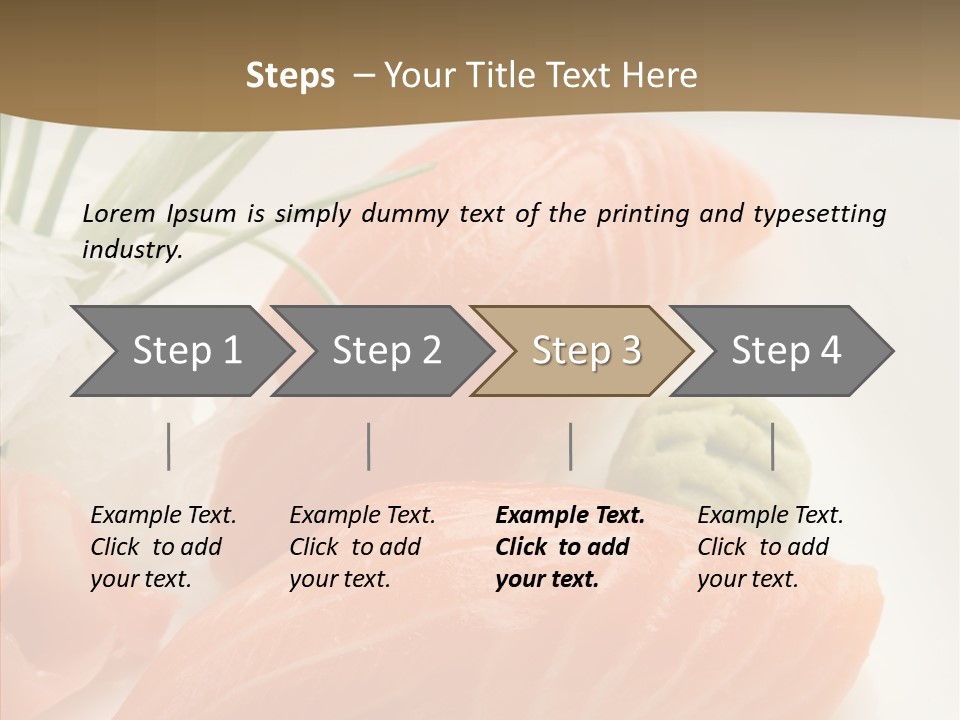Ethnic Close Up Restaurant PowerPoint Template