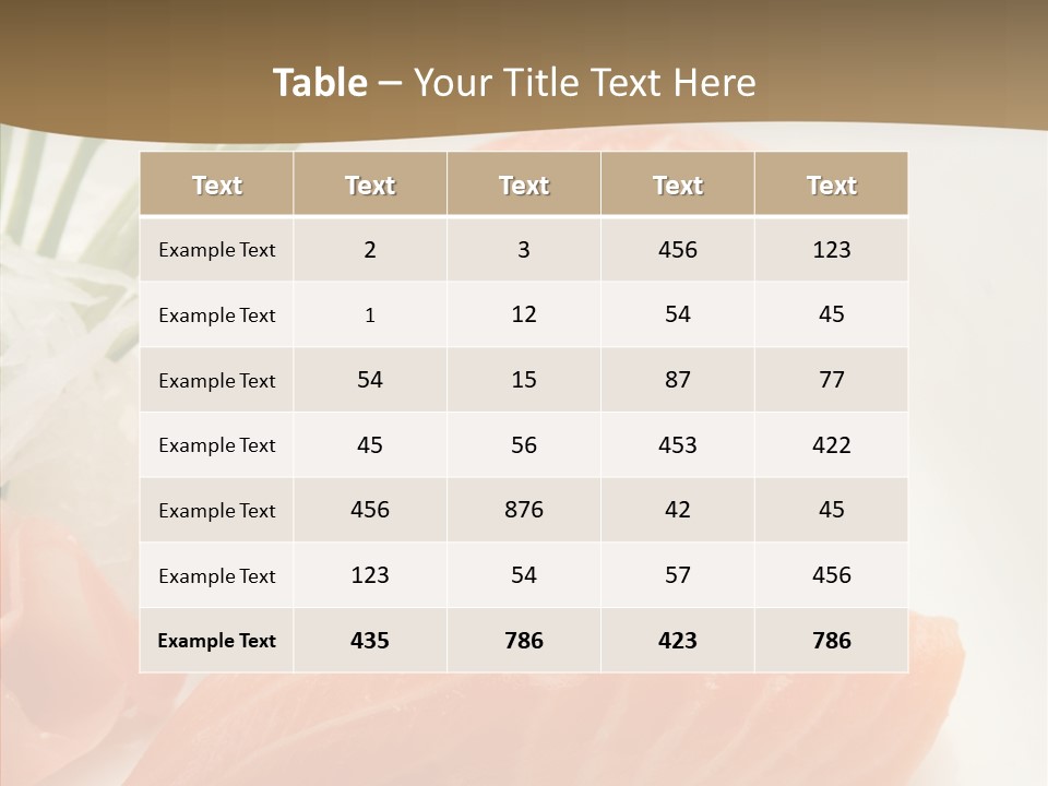 Ethnic Close Up Restaurant PowerPoint Template