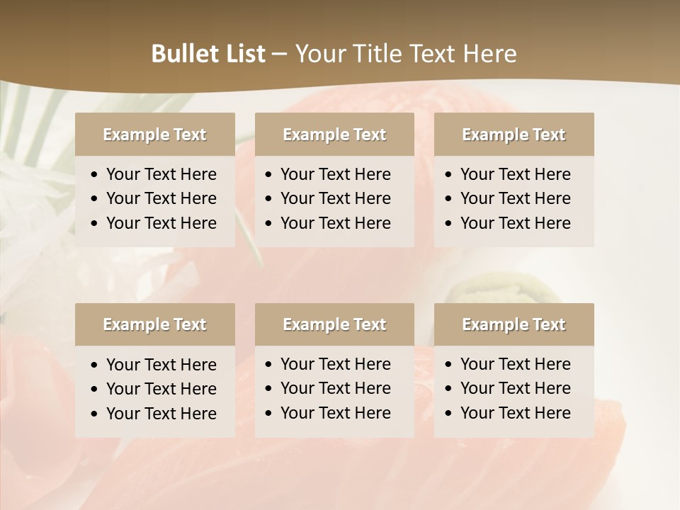 Ethnic Close Up Restaurant PowerPoint Template