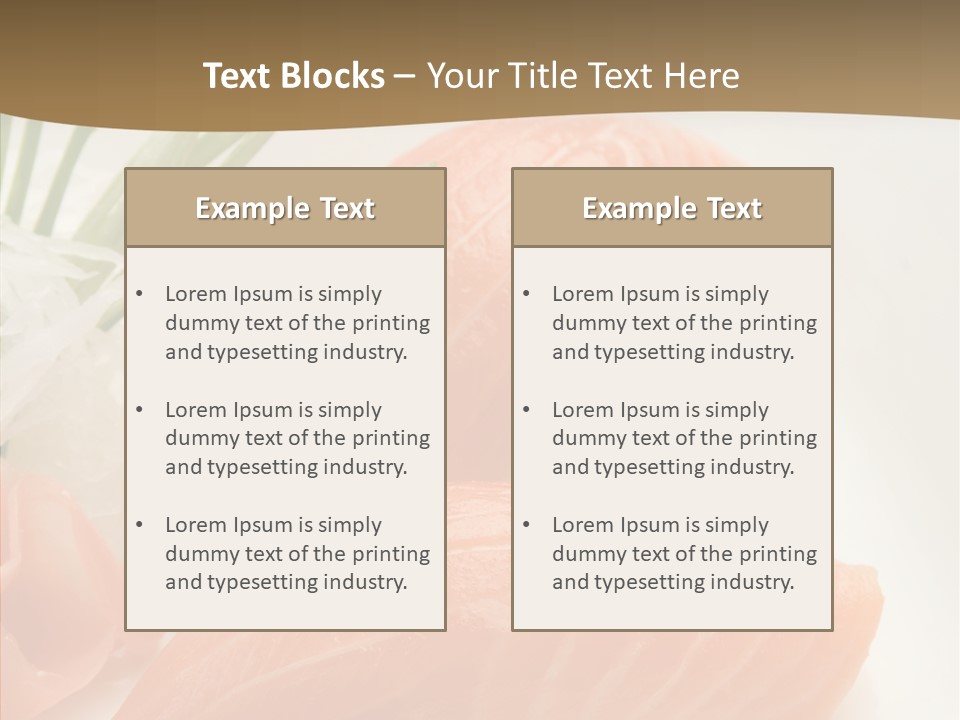 Ethnic Close Up Restaurant PowerPoint Template