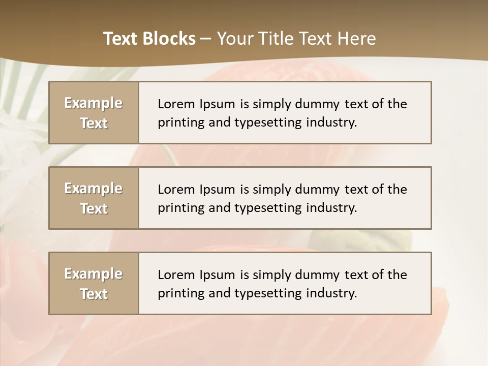 Ethnic Close Up Restaurant PowerPoint Template