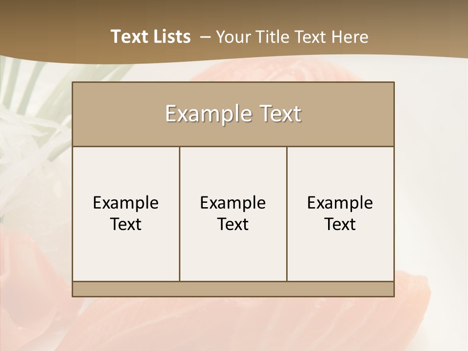 Ethnic Close Up Restaurant PowerPoint Template