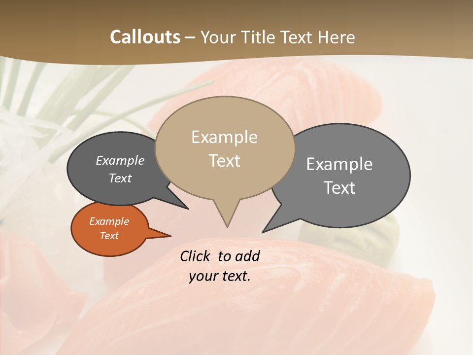 Ethnic Close Up Restaurant PowerPoint Template