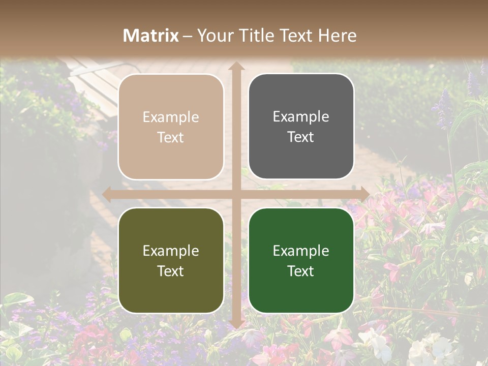 Landscape Nature Landscaping PowerPoint Template