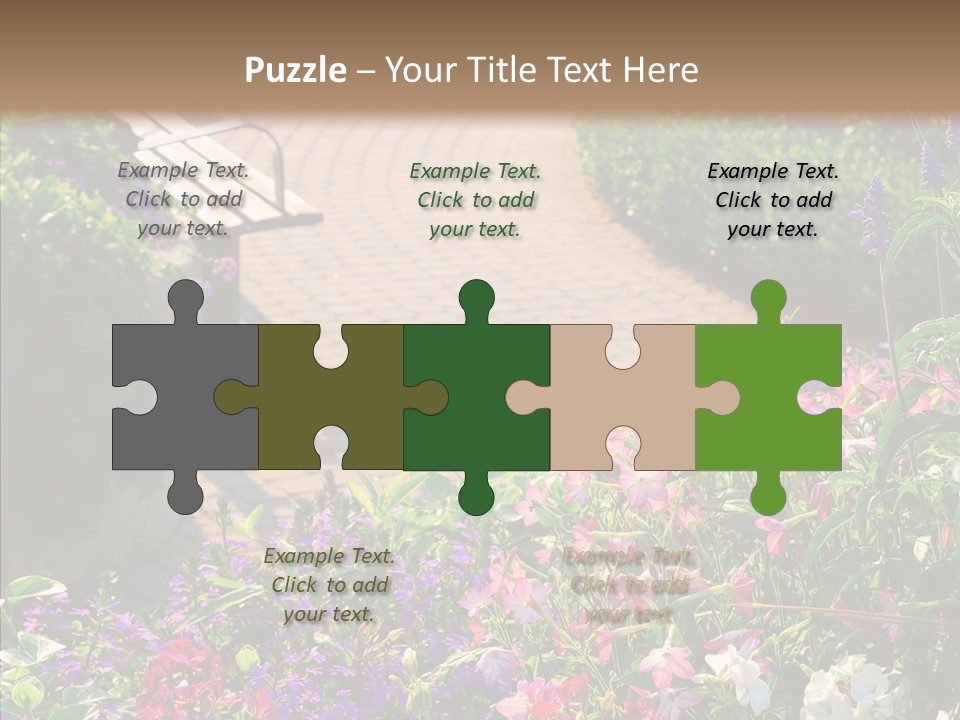 Landscape Nature Landscaping PowerPoint Template