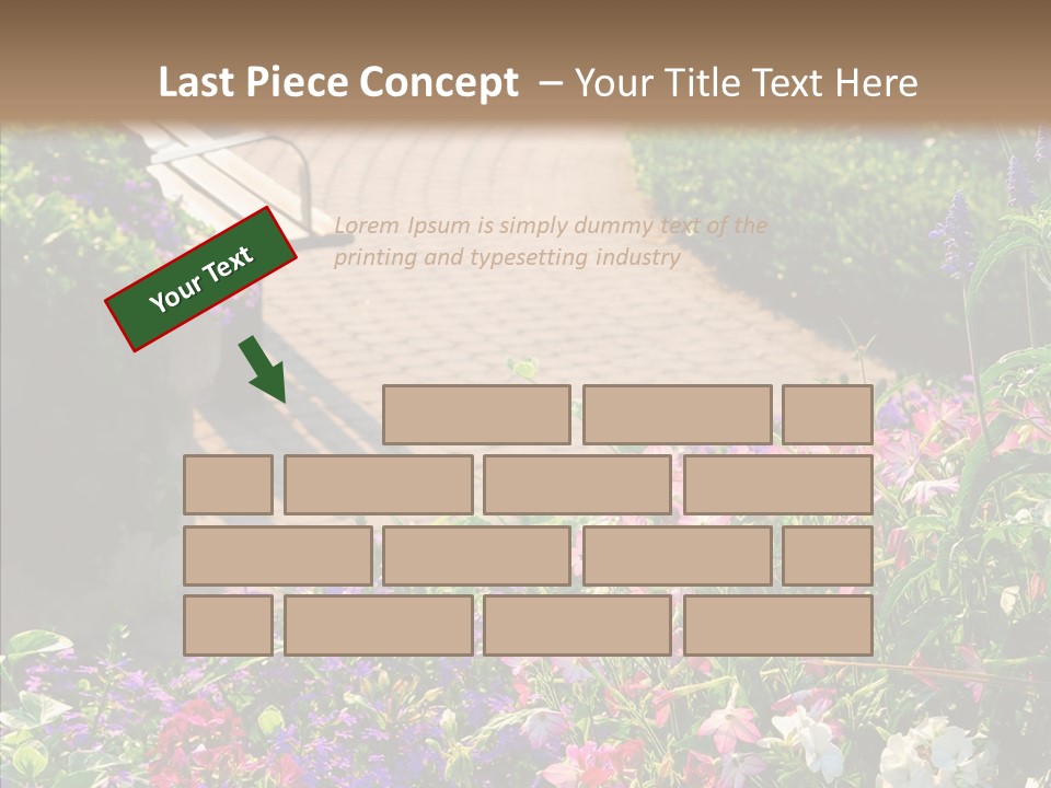Landscape Nature Landscaping PowerPoint Template